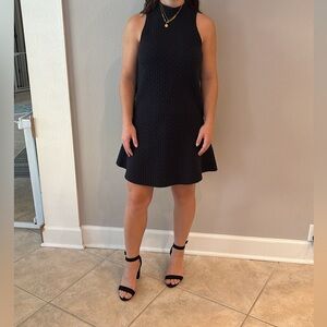 Abercrombie & Fitch Navy Blue Sleeveless Mini Dress